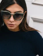 ДАМСКИ МНОГОЪГЪЛНИ СЛЪНЧЕВИ ОЧИЛА TIWI VENUS ЗЕЛЕНИ/ХАВАНА