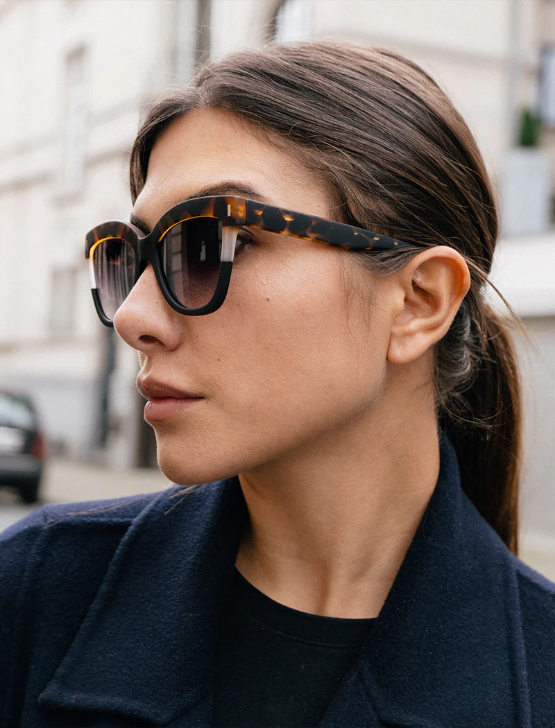 ДАМСКИ КРЪГЛИ СЛЪНЧЕВИ ОЧИЛА TIWI MAUI ЧЕРНИ ХАВАНА