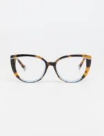 ДАМСКИ ДИОПТРИЧНИ ОЧИЛА TIWI ARTISAN CLOV сини + хавана